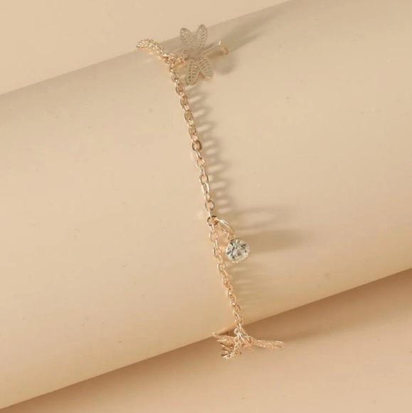 *Savanah* Dragonfly Anklet - Picture 3 of 3